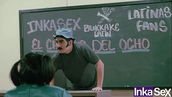 La vecindad morbosa del chibolo  18 termina en orgia durante la clase de Don Mamón - CAPÍTULO PERDIDO.