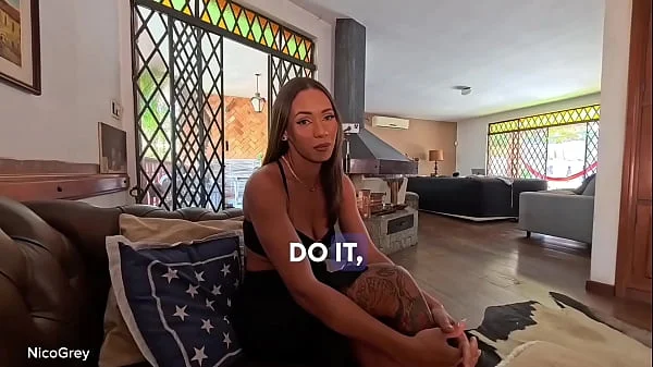 SEXY BRUNETTE BABE LOVES RIMJOB - Natural Boobs Bounce, Sloppy Blowjob, Cum in Mouth POV!
