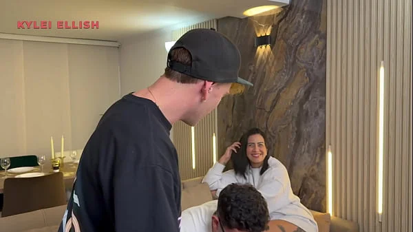 That's what you get for cheating! I fuck my boyfriend's best friend on his birthday, he fills my vagina with his cum! Kylei Ellish, Pipeboy and Nick Jowels