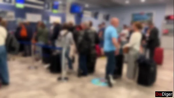 Public Dick Flashing in Airplane - Girl Brought Me To Cumshot In 2 Minutes