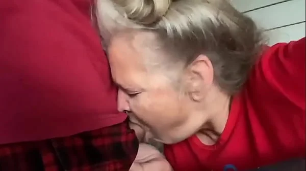 Hot Mature MILF Sucks Her Best Friend's Big Cock!