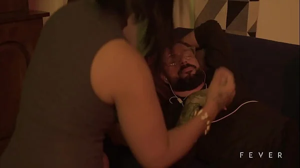 Voyeur wife gets turned on watching her husband fuck her best friend