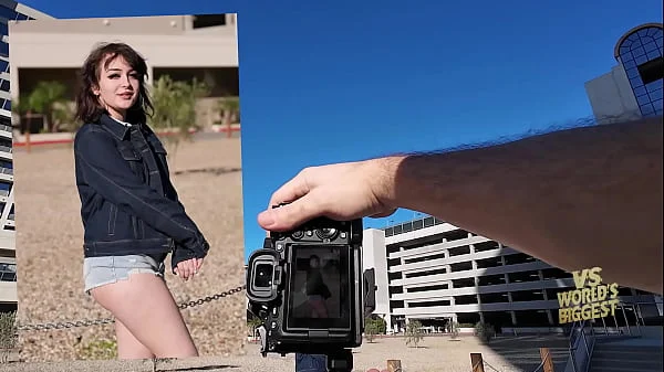 TikTok Photographer picks up Porn Star with Big Juicy Ass in Street Shoot Huge Cock Pounds Pussy and Covered in Cum Nala Nova VS Worlds Biggest Cock