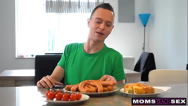 Horny Big Tit StepMilf Shalina Devine Takes Stepsons Cum Twice