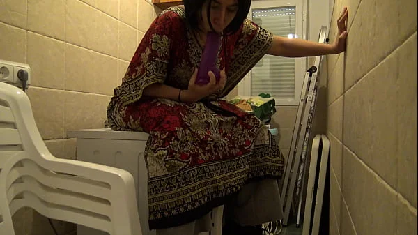 Horny Stepmom Tells Stepson To Lick Her Pussy In The Kitchen