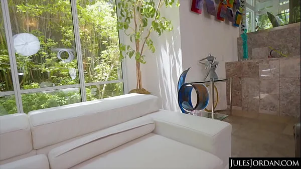 JulesJordan.com - Air Tight And Overloaded: Nicole Aria’s Triple Invasion