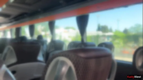 Public Dick Flashing in the Bus - Pervert Jerks Off On Girl And She Grabs His Cock