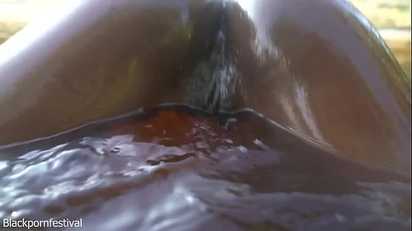 Dolcina’s muddy black perfect tits and body to keep your dick erected