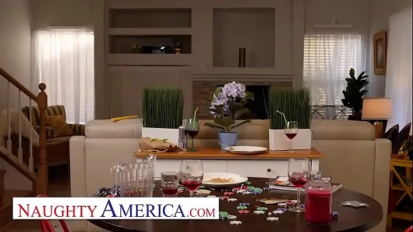 Naughty America - McKenzie Lee won't let her 's friend's big cock go unfucked