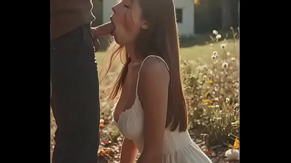 AI gf takes a throatpie like a champ