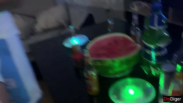 Wife Humiliates Cuckold Husband And Fucks His Friends At Home Party