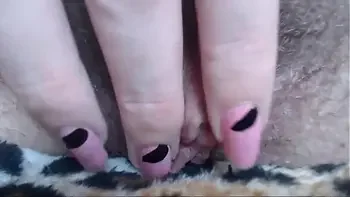 Big clit orgasm closeup