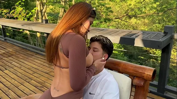 I'm unfaithful to my sugar mommy with the neighbor in her yard