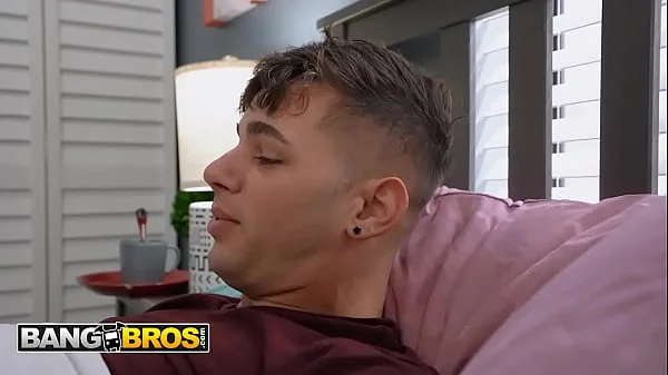 BANGBROS - Gorgeous Big Tittied Dirtydanii 69 Moans Loudly And Grips The Sheets As Her Stepson Fucks Her From The Side