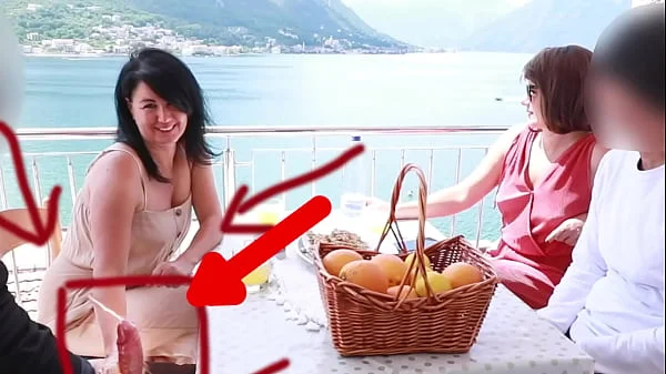 PUBLIC! JERKED OFF A HOT COCK IN A RESTAURANT
