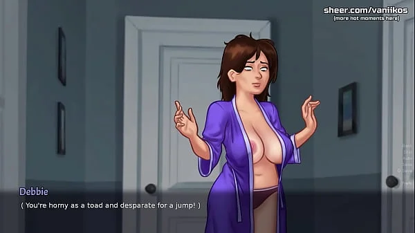 First Sex With Step Mom. Virgin Step Son Creampies Her Pussy | Summertime Saga [v21.0.0] | Part #66