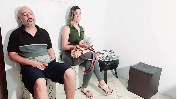 He got his dick out at the reception and got a hand.