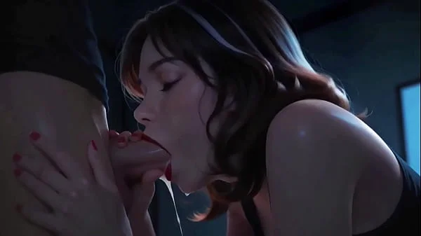 ATKINS HEAVEN - Roommate's Late Night Surprise - Hot Brunette Makes You Cum In Her Mouth While Watching A Movie - [POV][VIRTUAL SEX][AI]