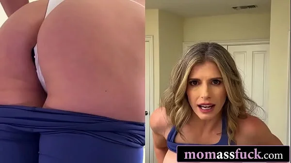 Stepson Swaps Butt Plug For Real Action in His MILF's Backdoor