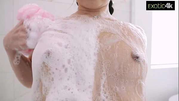 Asian Cum Slut Lets Fat Cock Tease Her Tight Cunt