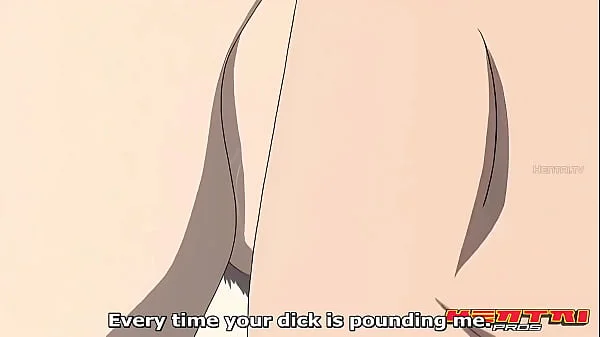 Hentai tenant fucks hot redhead and landlord