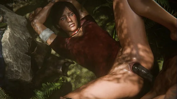 Elena Fisher Y Chloe Frazer Siendo Folladas Duro En El Bosque | Uncharted