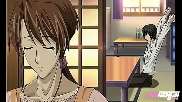 Hentai - He catches his wife fucking the neighbor [UNCENSORED]