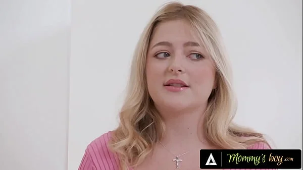 MOMMY'S BOY - Cuckold Babe Jill Taylor Watches Stepmom Mellanie Monroe Getting Fucked By Her Hung BF