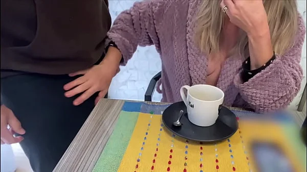 My stepmother didn't have any cream for her coffee so she milked me...