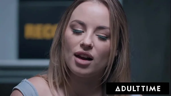 ADULT TIME - PAWG Sex Addict Anna Claire Clouds Taunts Cop During Interegation Into HARD ROUGH SEX!