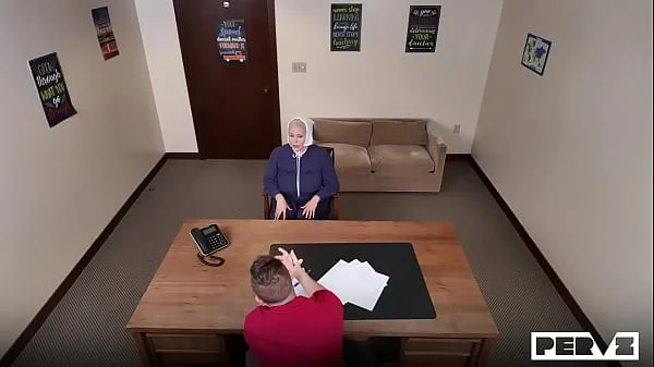 Amish Mature Milf Hasnt Felt Pleasure in Years But She'll Raise Her Skirt for the Principal