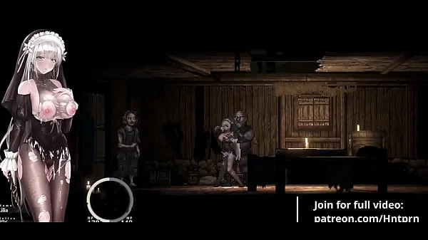 [Gallery] Nun having Sex with villagers cumming inside her Hentai Game