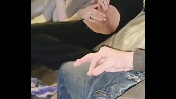 Watch this couple masterbate together. Two ejactulations.