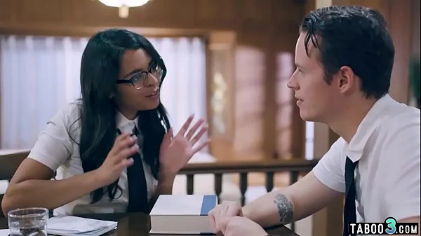 Innocent virgin teen fucked by twisted stepsiblings