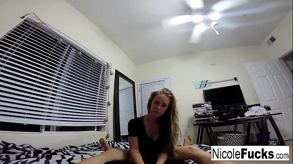 Leaked home movie of Nicole Aniston getting creampied