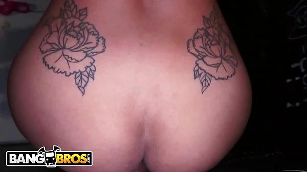 BANGBROS - Petite Latina Jade Jantzen Sucking Random Dicks Through Dirty Glory Hole