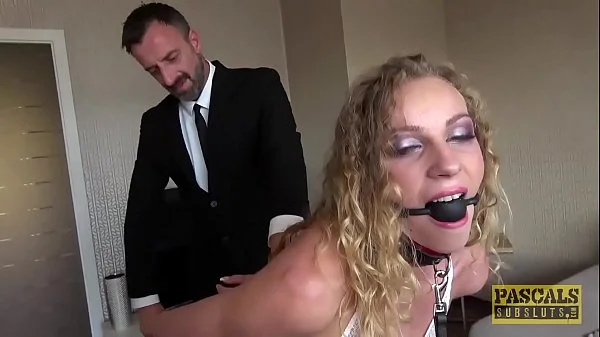 PASCALSSUBSLUTS - Nympho Angel Emily throated with BDSM cock