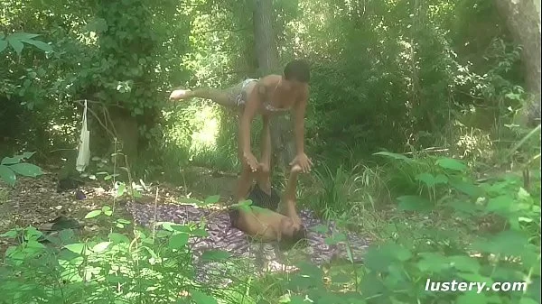 Amazing Acrobatic Sex Outdoors