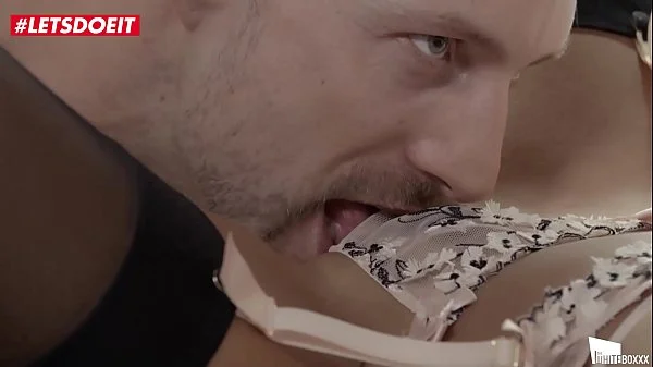 LETSDOEIT - Hot Brunette Apolonia Lapiedra Squirts For The First Time On Tape (Lucky Lutro)