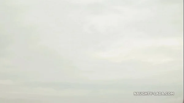 My one-piece transparent swimsuit make his...