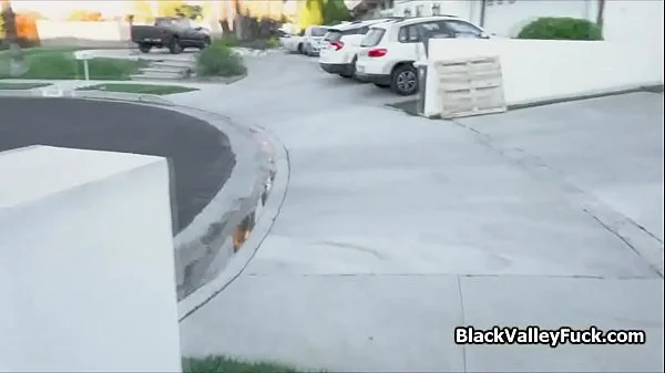 Sucked by super hot big tit black reality agent