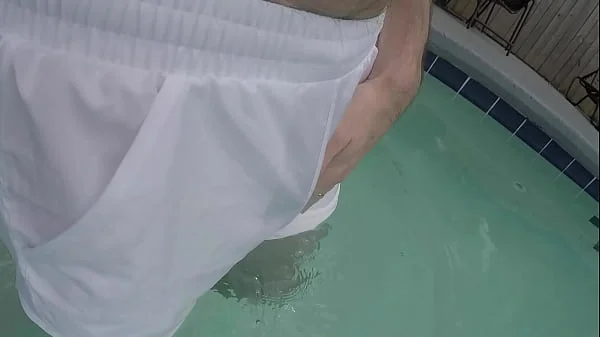 XnxxJohn pool boy see thru