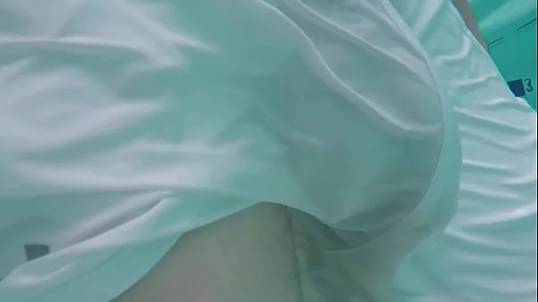 XnxxJohn pool boy see thru