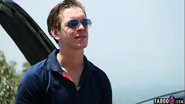 Car broken down but picked up by an evil mature MILF