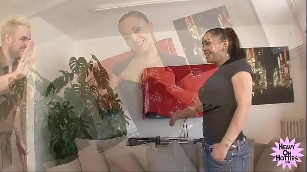 Brunette Gets Pounded On The Couch