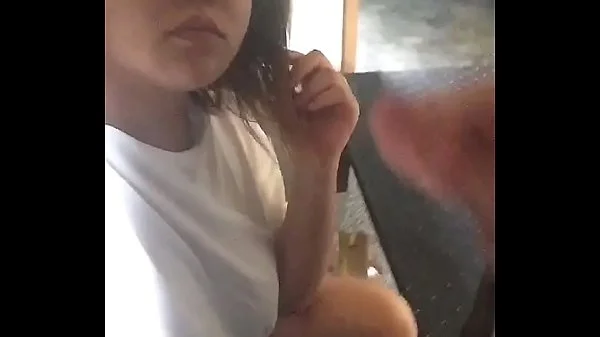 Babyface With Issues Sucks the cum out of a super hard cock