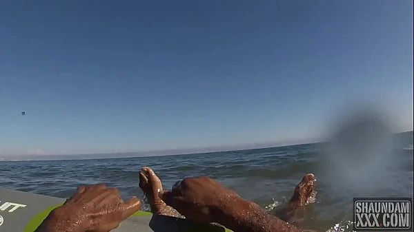 SKINNY WHITE GIRL GETS DICKED DOWN BY SHAUNDAM AFTER A DAY AT THE BEACH