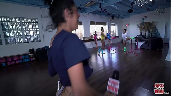 GIRLS GONE WILD - Claire Black Was Minding Her Own Business In Ballet Class When We Walked In