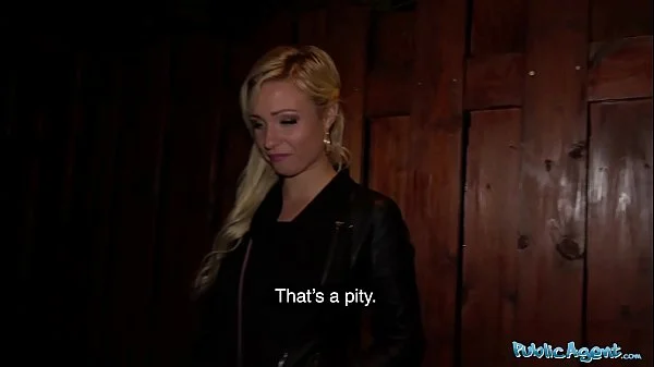 Public Agent Stunning German blonde babe paid to fuck
