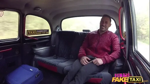 Female Fake Taxi Spanish guy fucks the blonde taxi driver